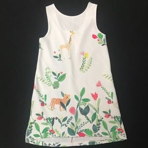 Zara Girls Soft Collection Floral Shift Dress 9/10